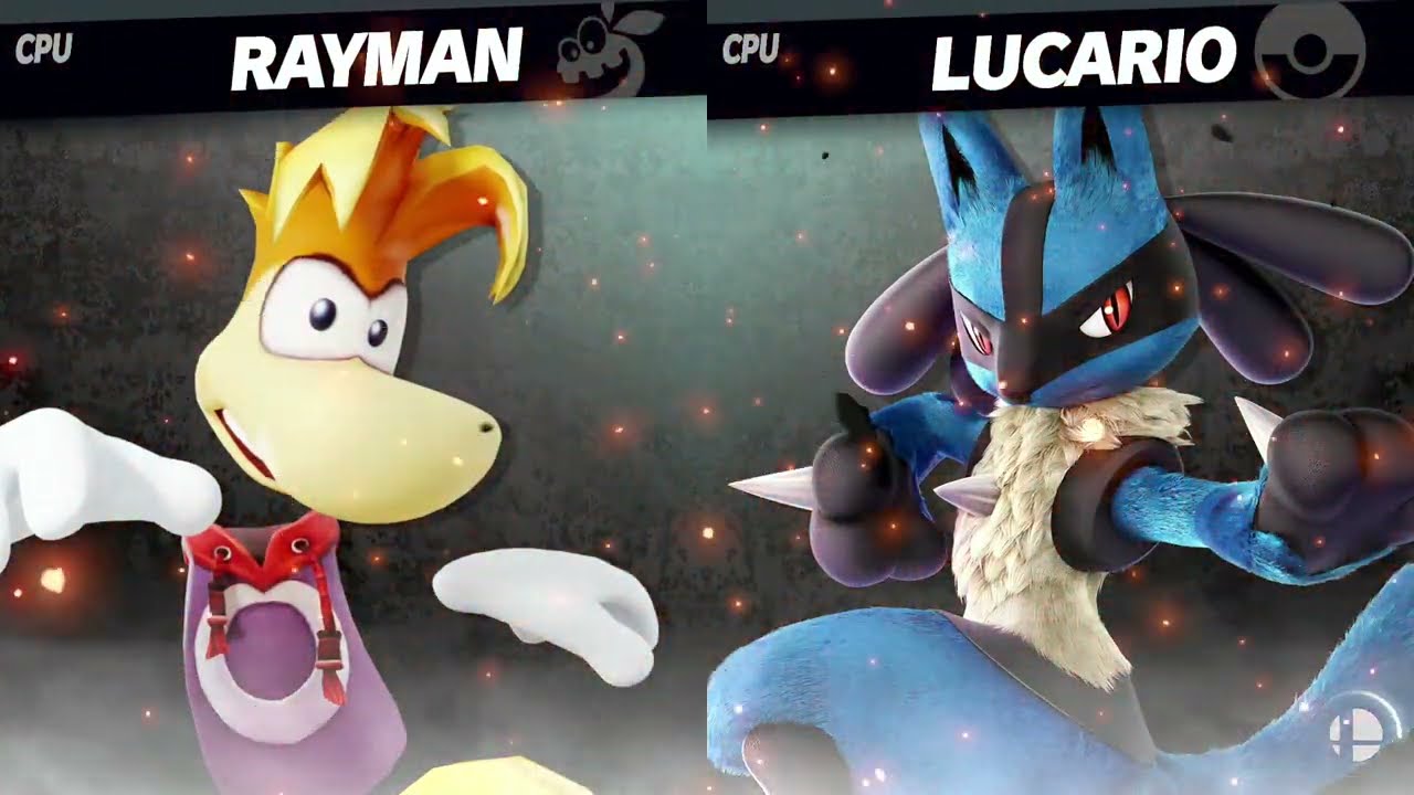 rayman vs lucario