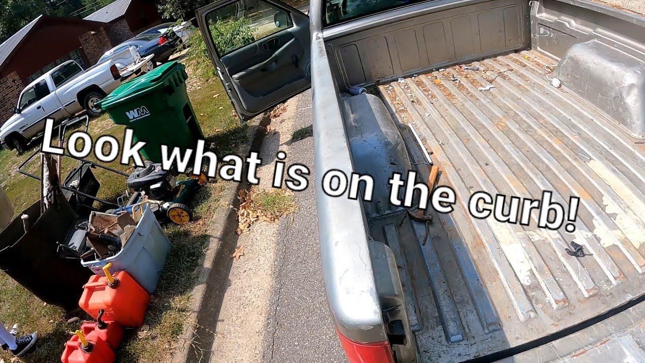 Picking from the curb/bulk trash/ trash picking
