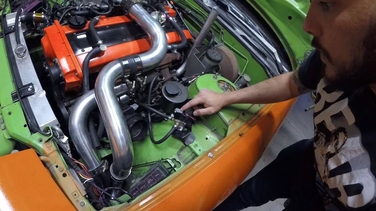 Apexi Boost Controller Install. How to Convert From MAF Sensor to MAP Sensor RB25DET NEO