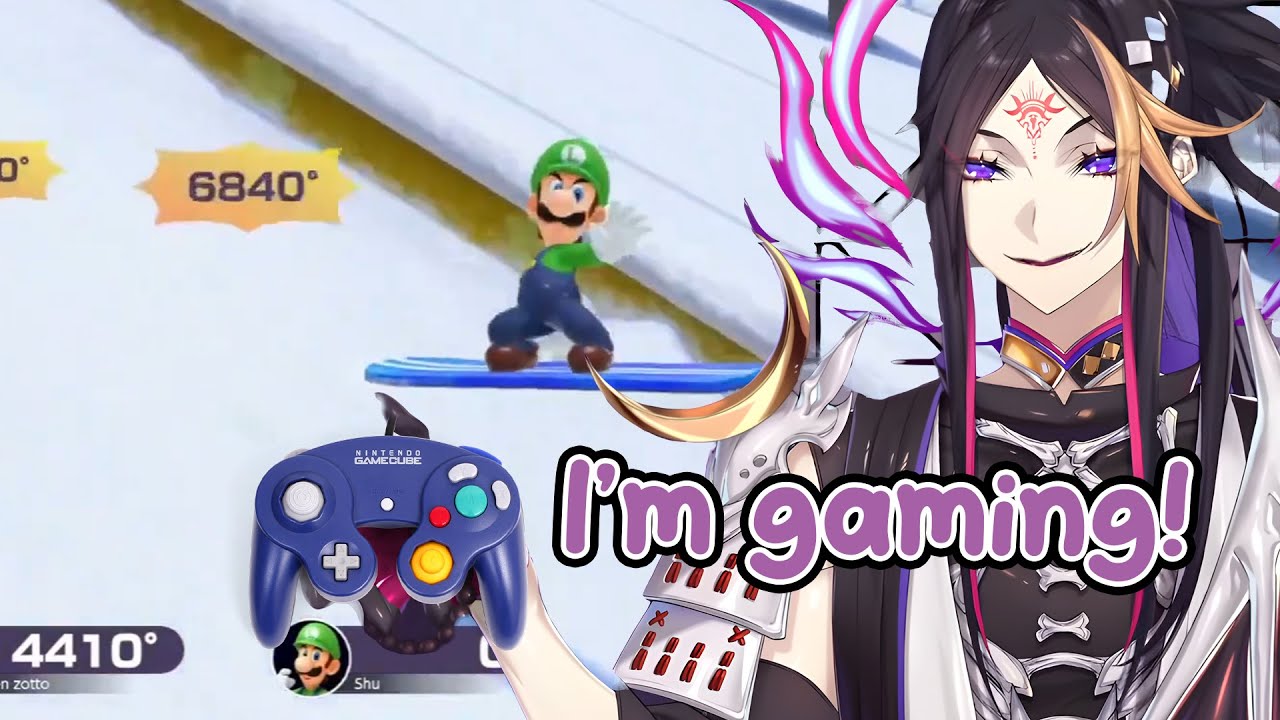 Shu do be spinning hard with his GameCube controller