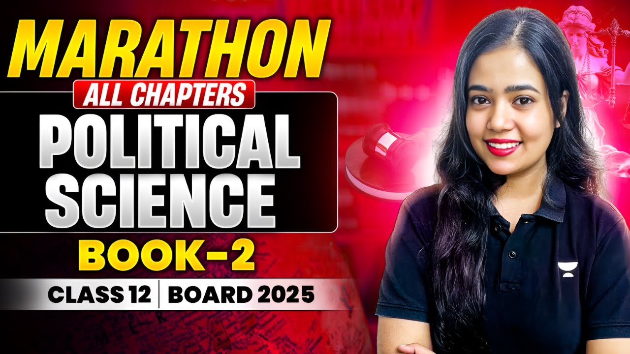 Book 2 All Chapters Marathon! | Class 12 Political Science | Boards 2025 | Anushya Ma'am