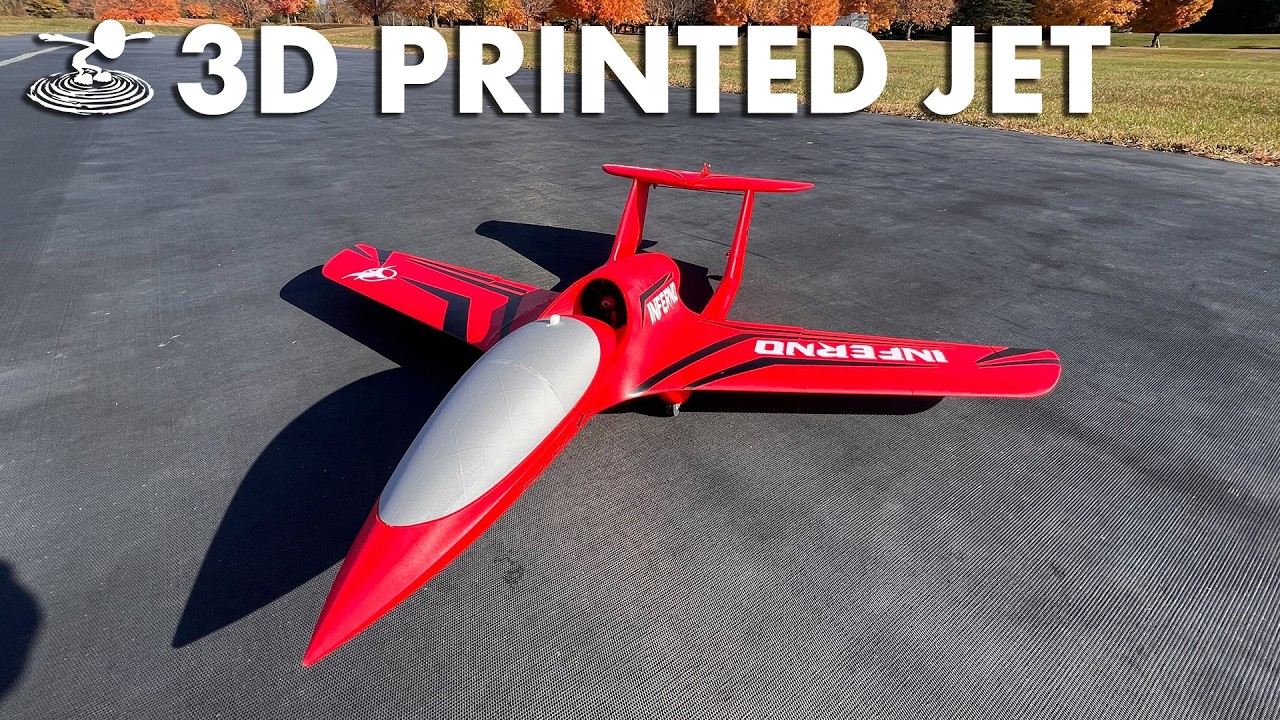 Jet with No Carbon Spars! - Ultimate 3D Printed Jet - Eclipson Inferno