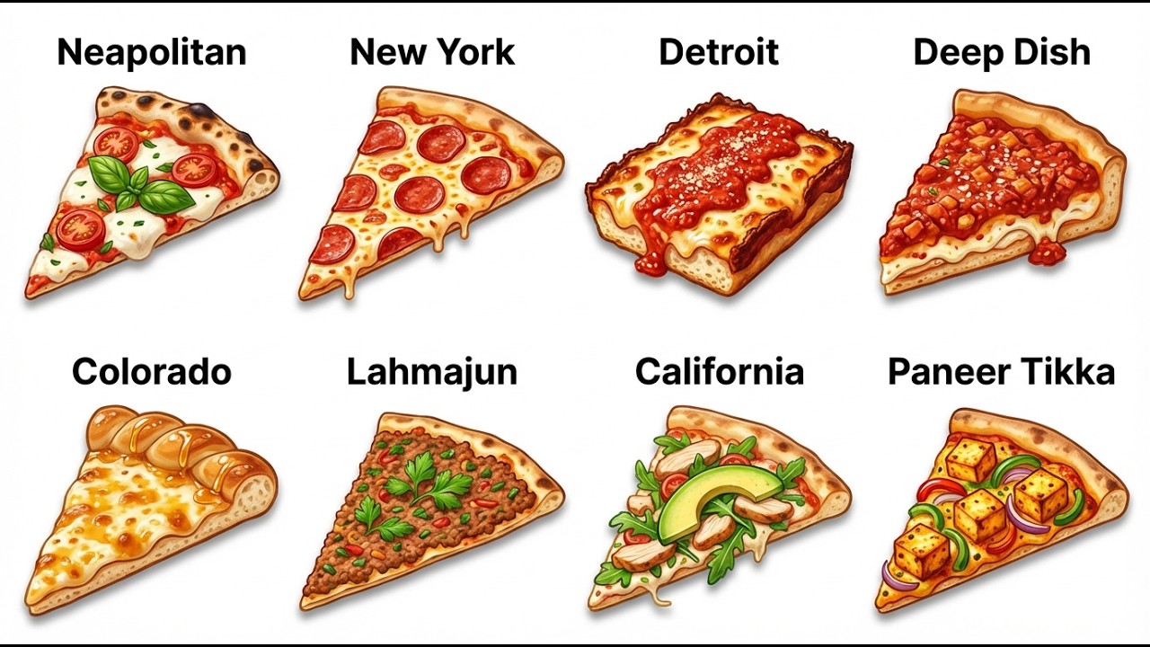 All Pizza Styles Explained in 6 Minutes