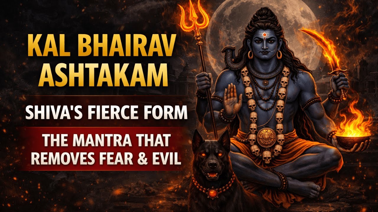 Kal Bhairav Stotram | Protector of Kashi | Mantra That Destroys Fear & Dark Energy