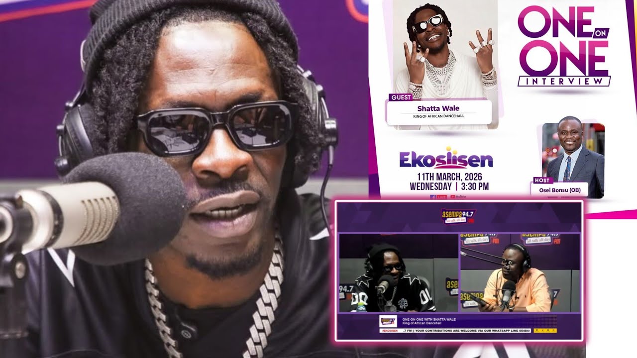 shatta live on Asempa Fm | crowned the smartest artiste in history