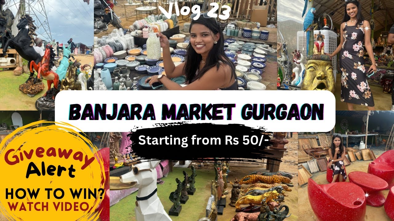 BANJARA MARKET GURUGRAM || latest collection || Sharmasisters ||