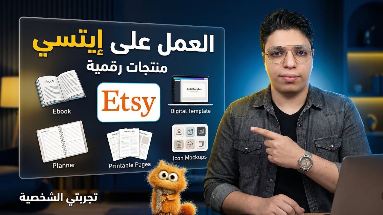 كيف بدأت العمل على إيتسي في مجال المنتجات الرقمية | شرح عملي من تجربتي الشخصية