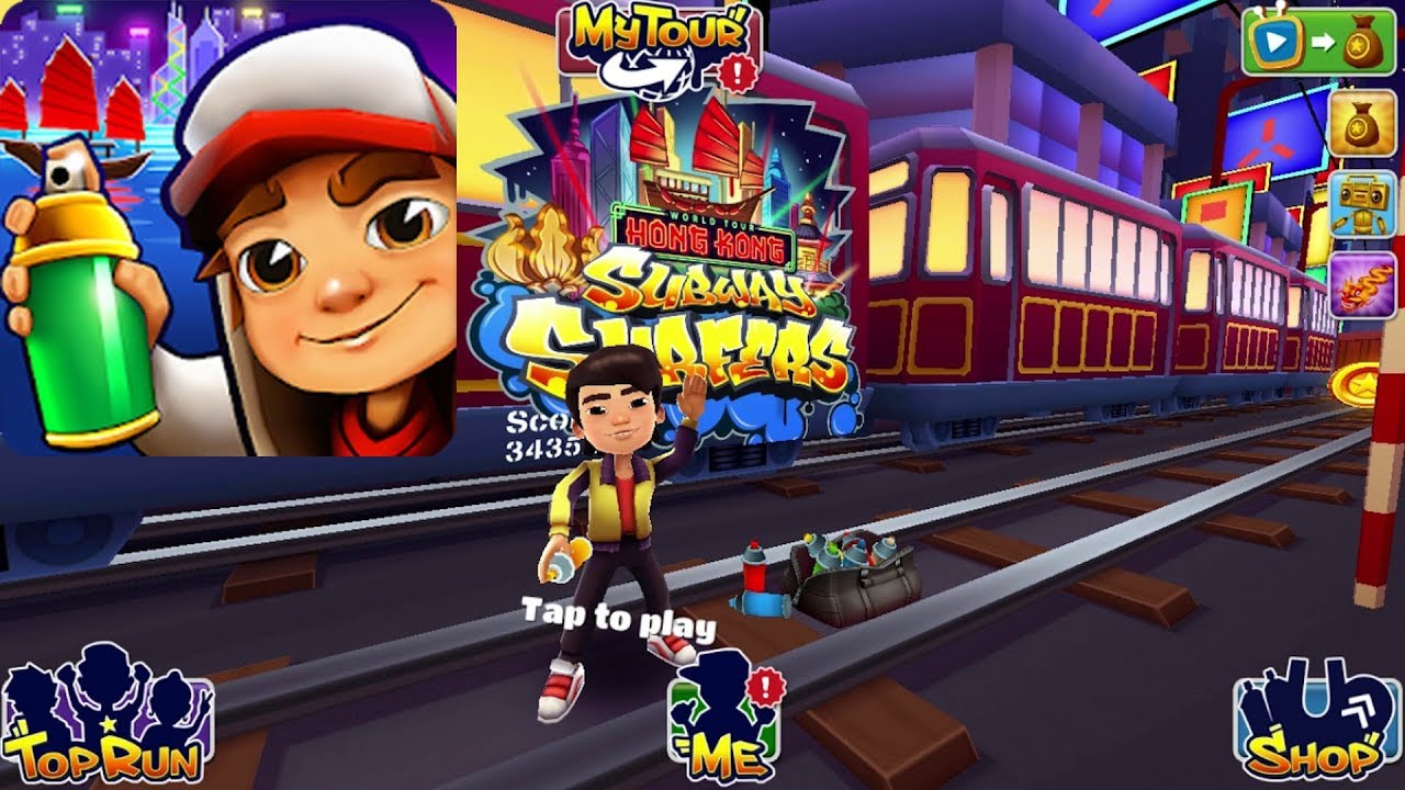 Subway Surfers Hong Kong Gameplay - With Brandon Hong Kong Special - Android