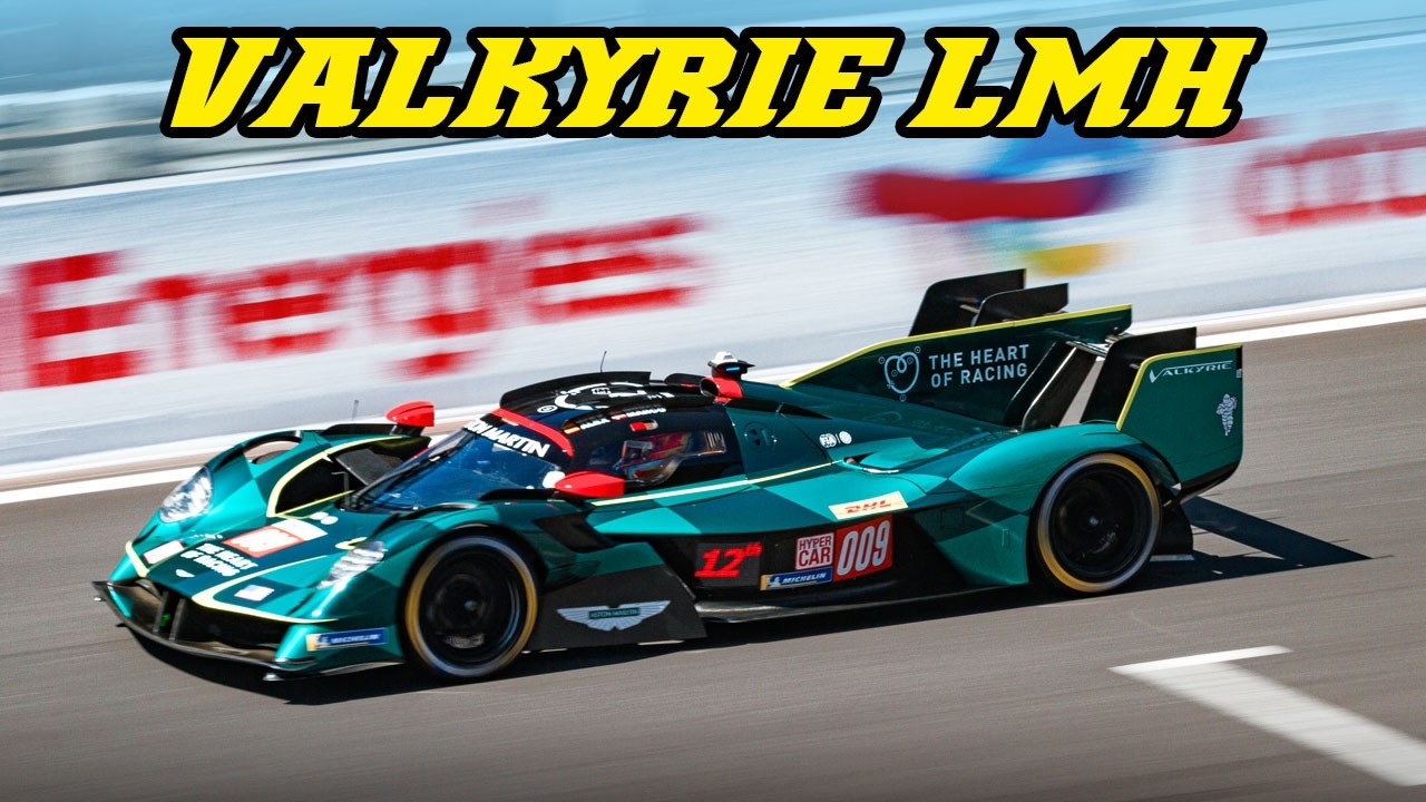 2025 Aston Martin Valkyrie LMH | V12 Flybys, Downshifts & Pitstop @ Spa