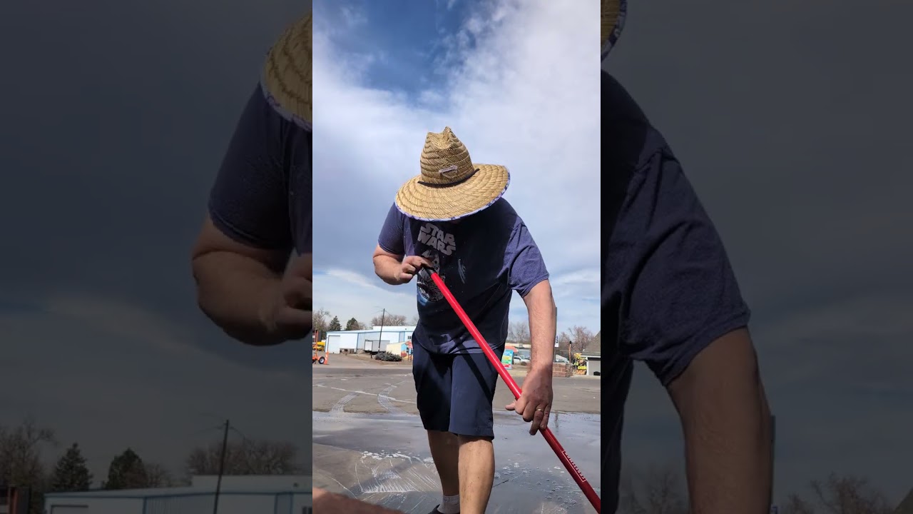 Car Wash deck clean up