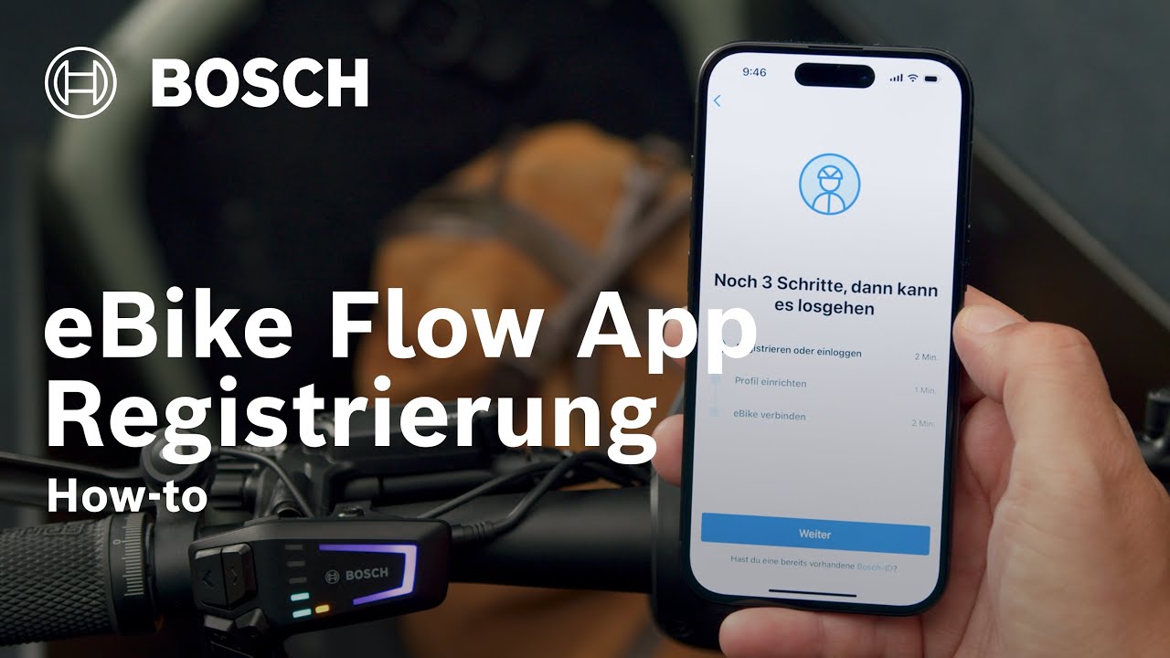 How-to | eBike Flow App Registrierung