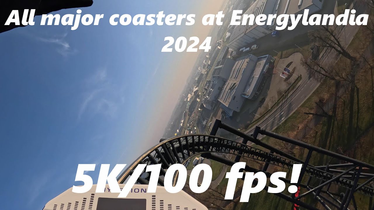 All major coasters at ENERGYLANDIA! 2025! (GoPro HERO 13 black)