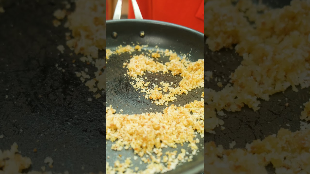 Poor Man&rsquo;s Parmesan Pangrattato Vegan Recipe