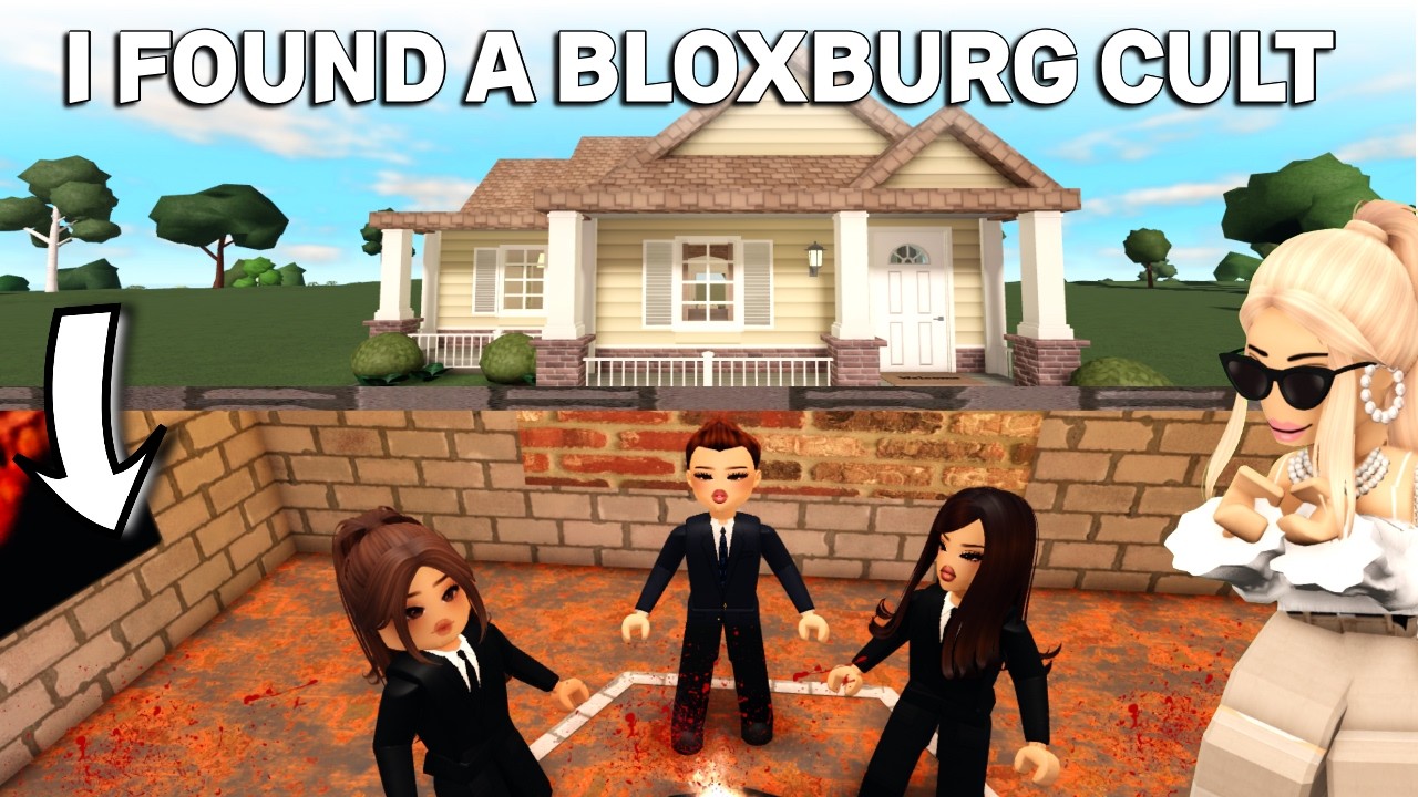 I FOUND A BLOXBURG CULT...AND SPIED ON THEM