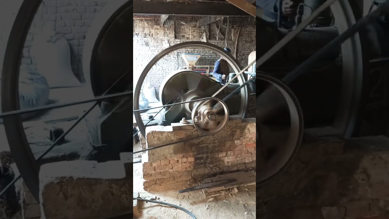 Amazing Starting Desi Old Black Diesel Modern Engine #shorts #viral