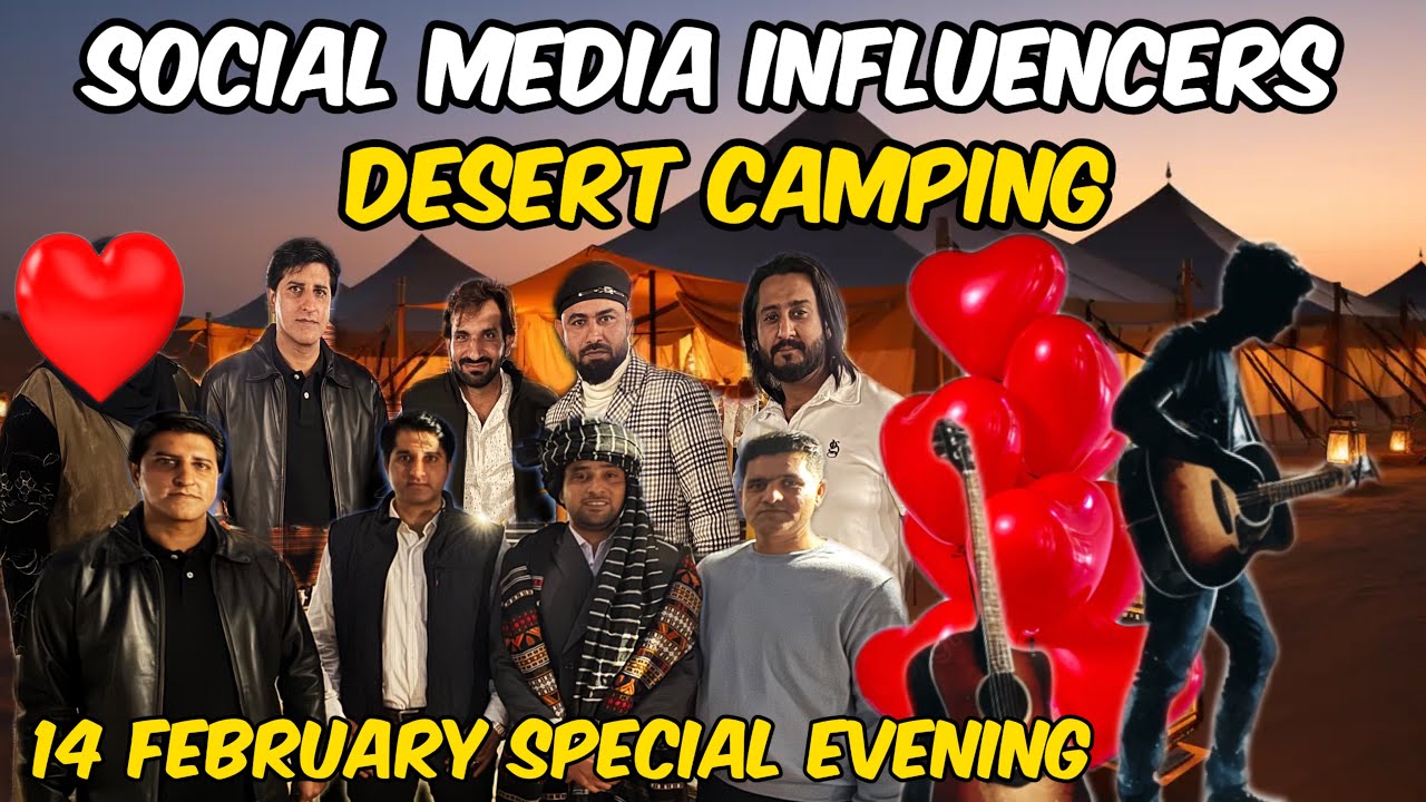 My First Desert Camping Gathering in Saudi Arabia| Influencers Meetup at Dammam | Live Music & BBQ
