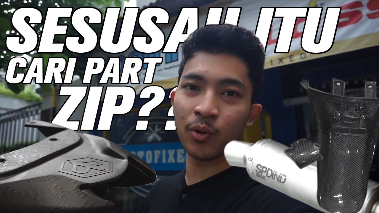 ROMBAK HABIS PIAGGIO ZIP | PROJECT ZIP PART.2 #speedingindo #speedvlog #piaggiozip