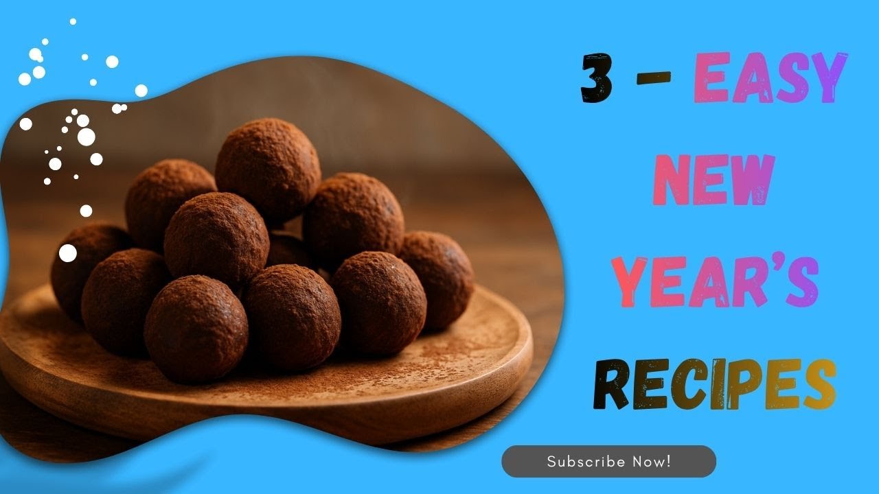 3 Easy New Year’s Recipes - Quick & Delicious Holiday Ideas