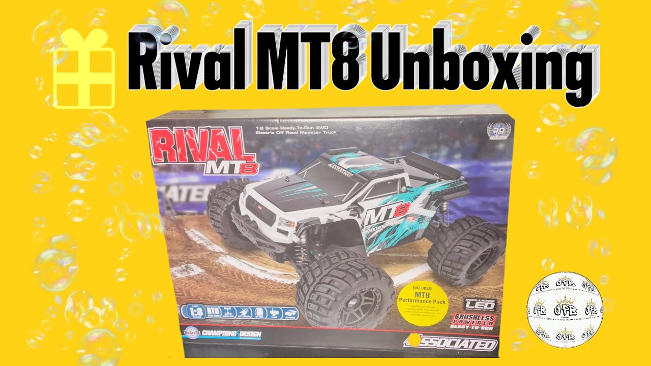 Unboxing Video Team Associated Rival MT8 #mt8 #rcreview #rccar