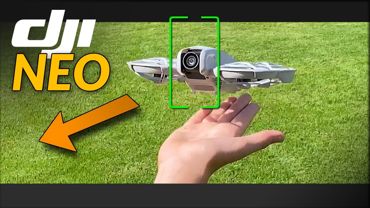 Anleitung zur DJI Neo Selfie-Drohne: Smart-Shots / Quickshots - Starten und Landen