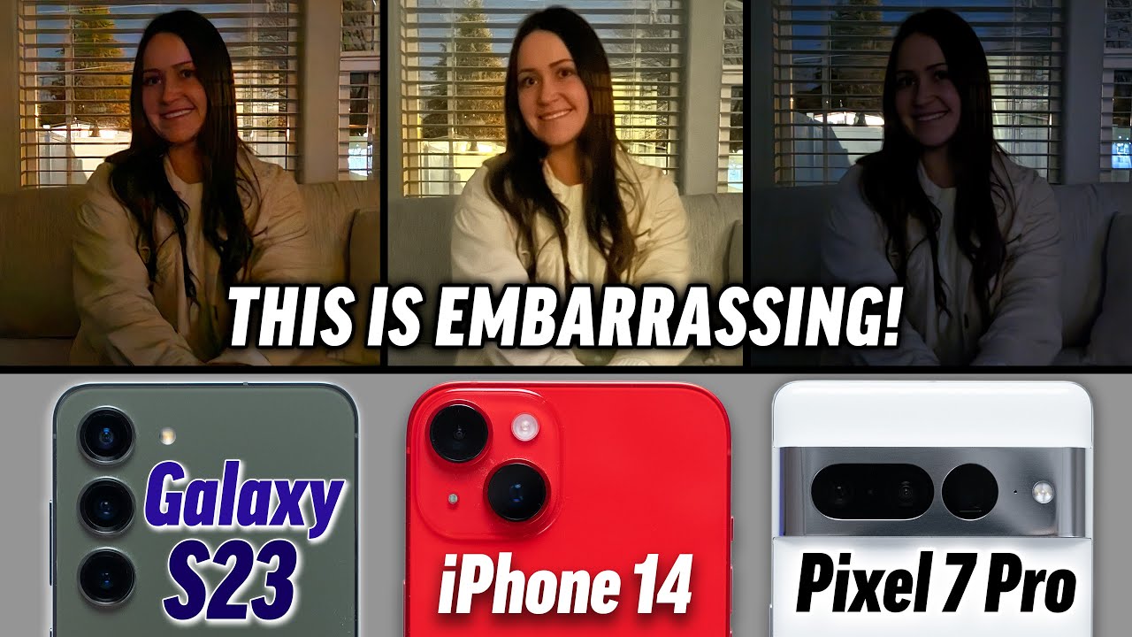 S23 vs iPhone 14 vs Pixel 7 Pro - Unbiased Camera Test!