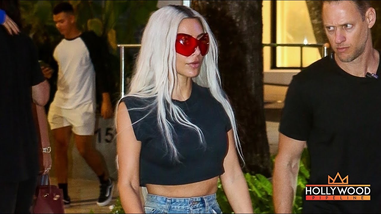 Kim Kardashian Tries Retail Therapy at Balenciaga in Miami