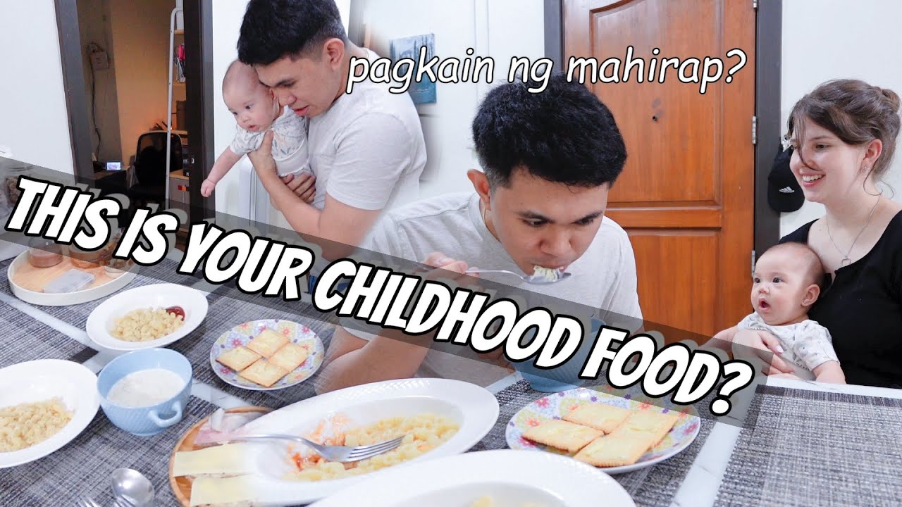 I ASKED MY FILIPINO HUSBAND TO TRY MY CHILDHOOD SLAVIC FOOD