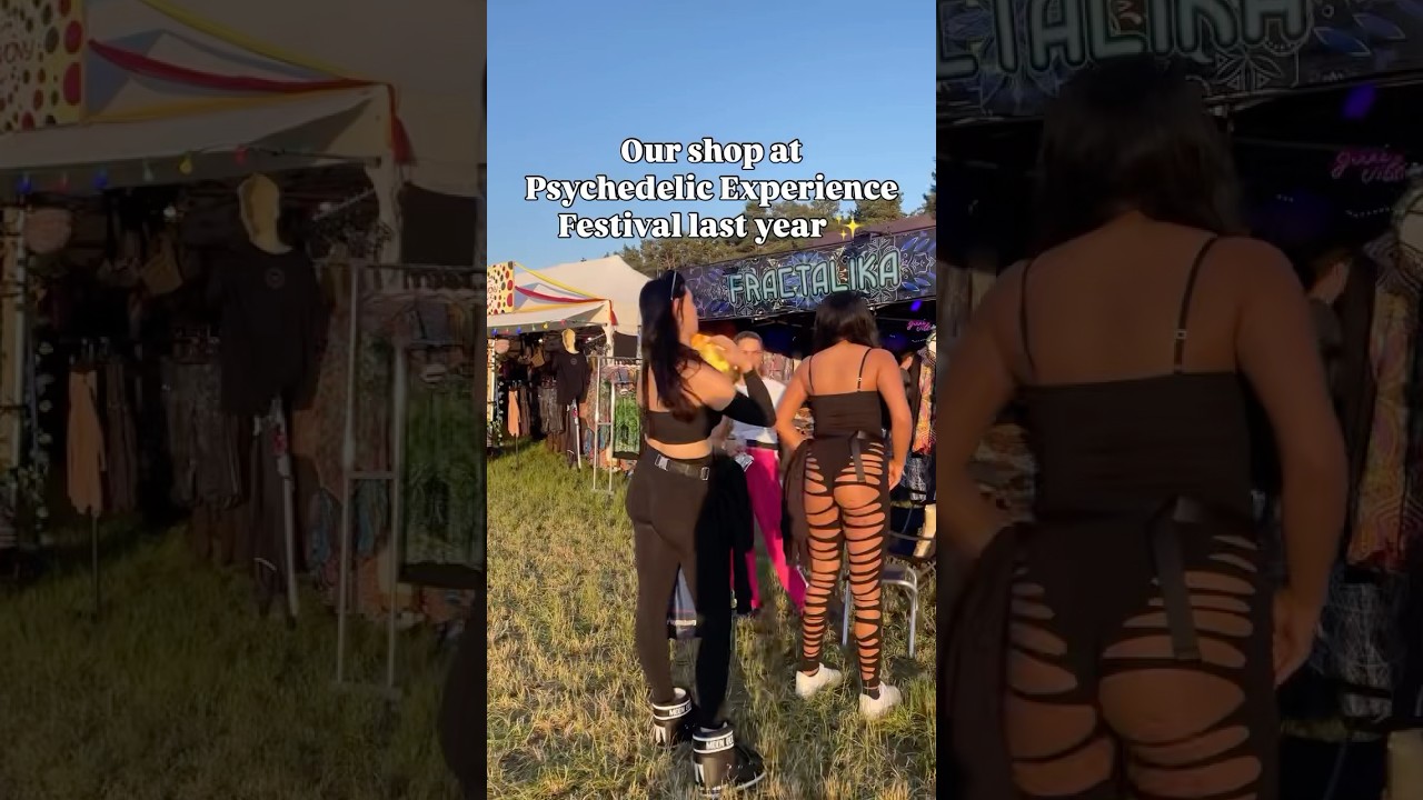 Our Shop at Psychedelic Experience Festival in Germany last year ✨ #psytrancefestival #psychedelic