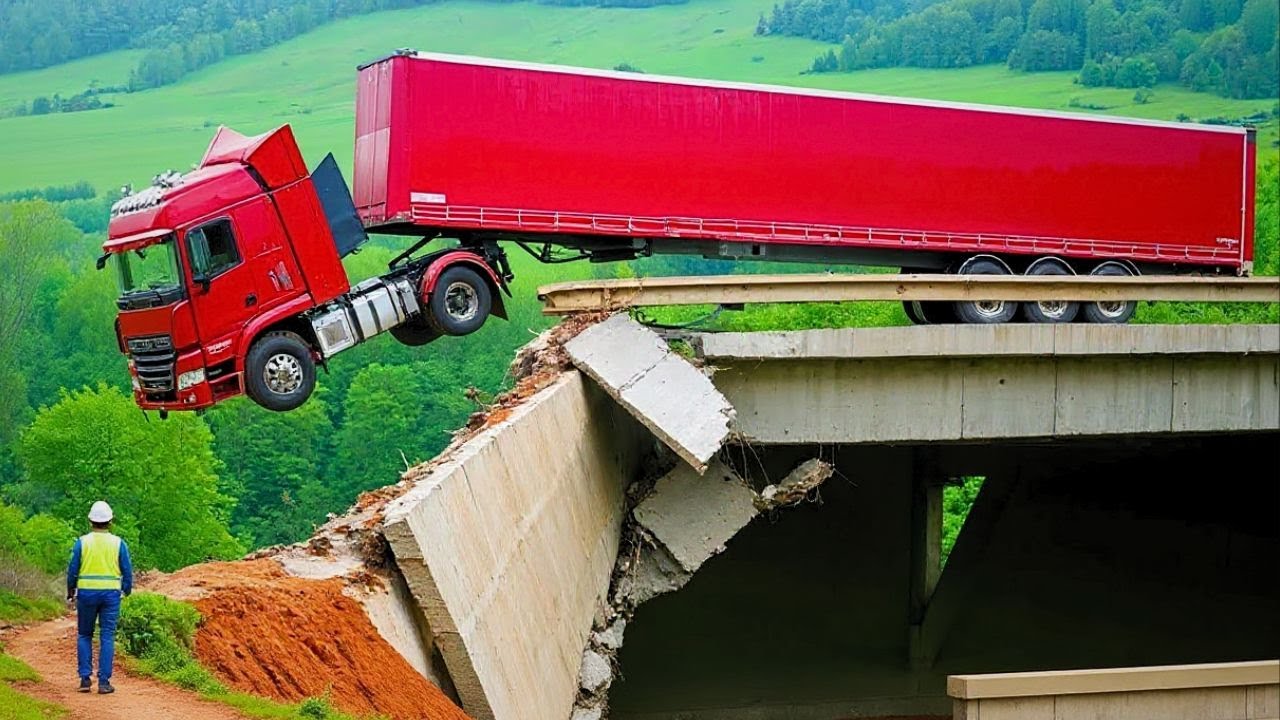 75 Idiotas Peligrosos Los Peores Fallos con Camiones y Equipos Pesados – Fails Épicos