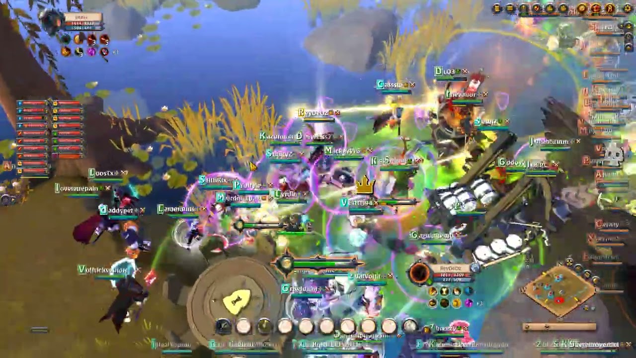 IBERIAN x AO UNIVERSITY - OPEN WORLD - FIGHT 2 - POV HEALER