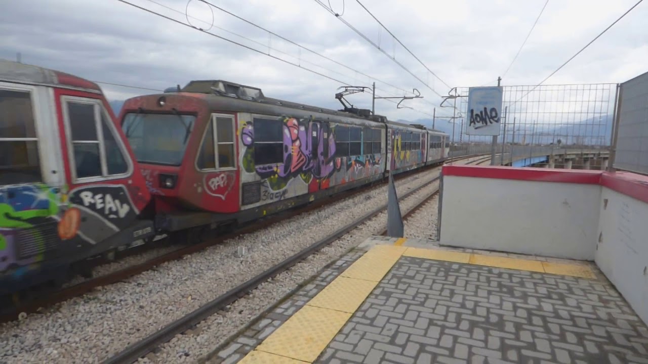 Naples trashed narrow gauge railway