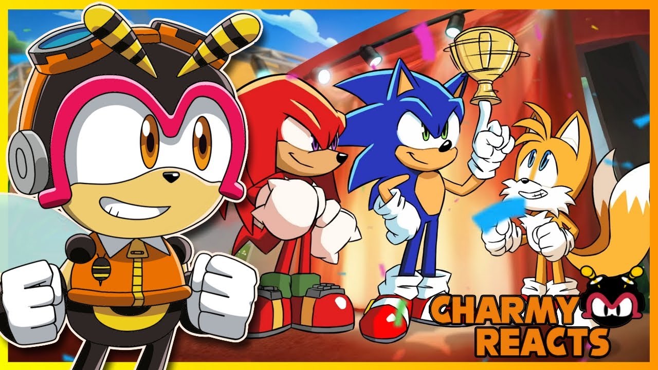 GO TEAM SONIC!! - Charmy Reacts to Team Sonic Racing Overdrive Complete