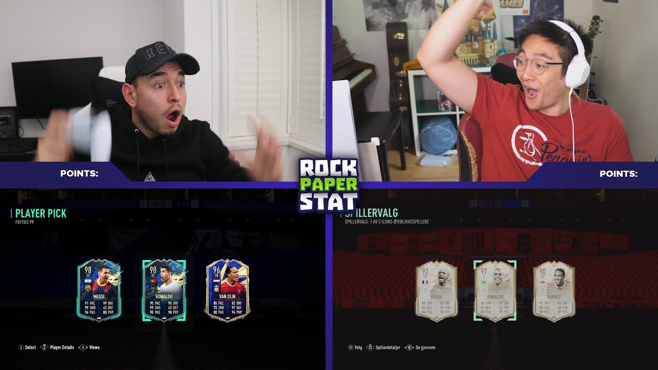 OMFG WE PACKED ICON MOMENTS R9!!! Insane Rock Paper Stat vs @Itsitsjames!!!