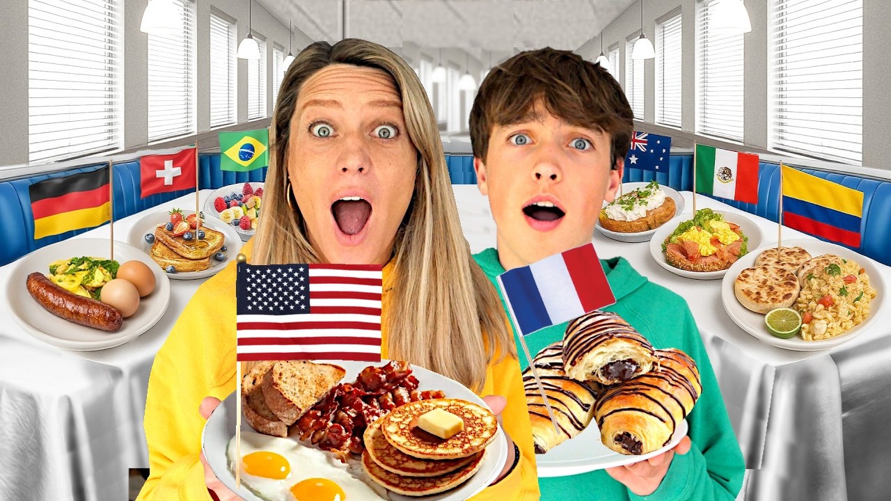 PROBAMOS EL DESAYUNO TÍPICO DE CADA PAÍS DEL MUNDO