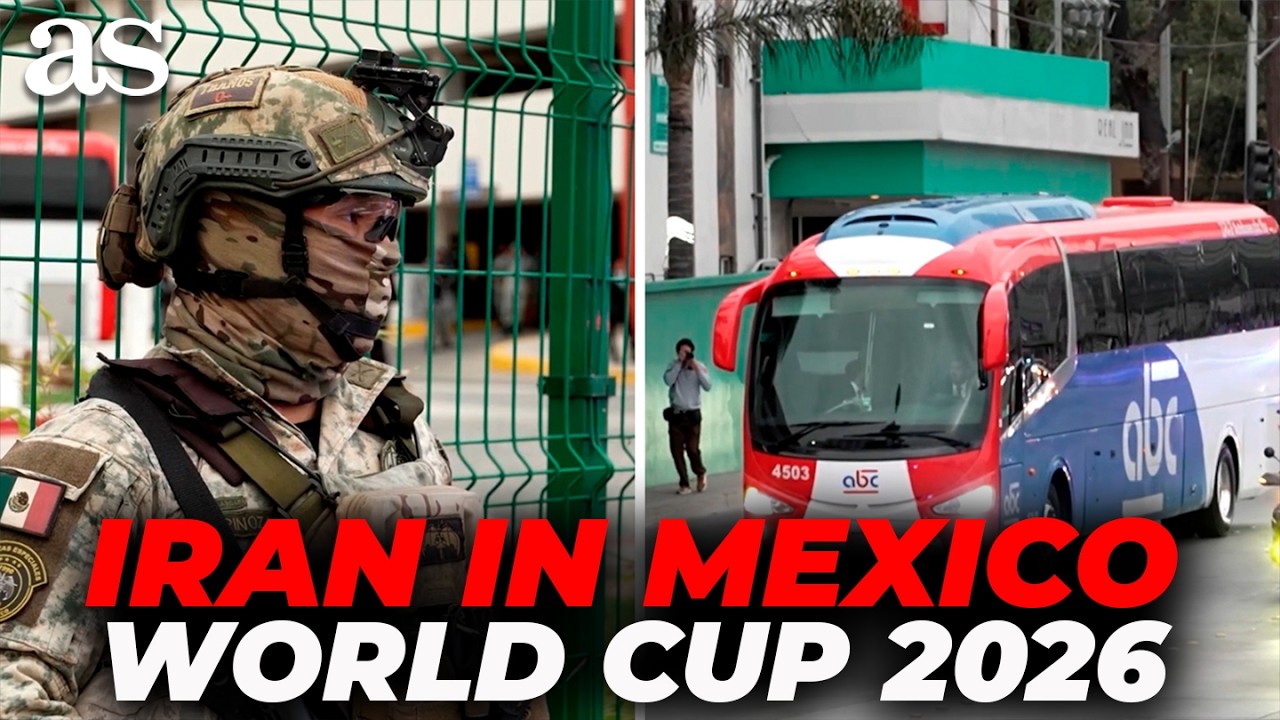 IRAN ARRIVES IN MEXICO amid FIFA WORLD CUP 2026 PREPARATION IN THE USA