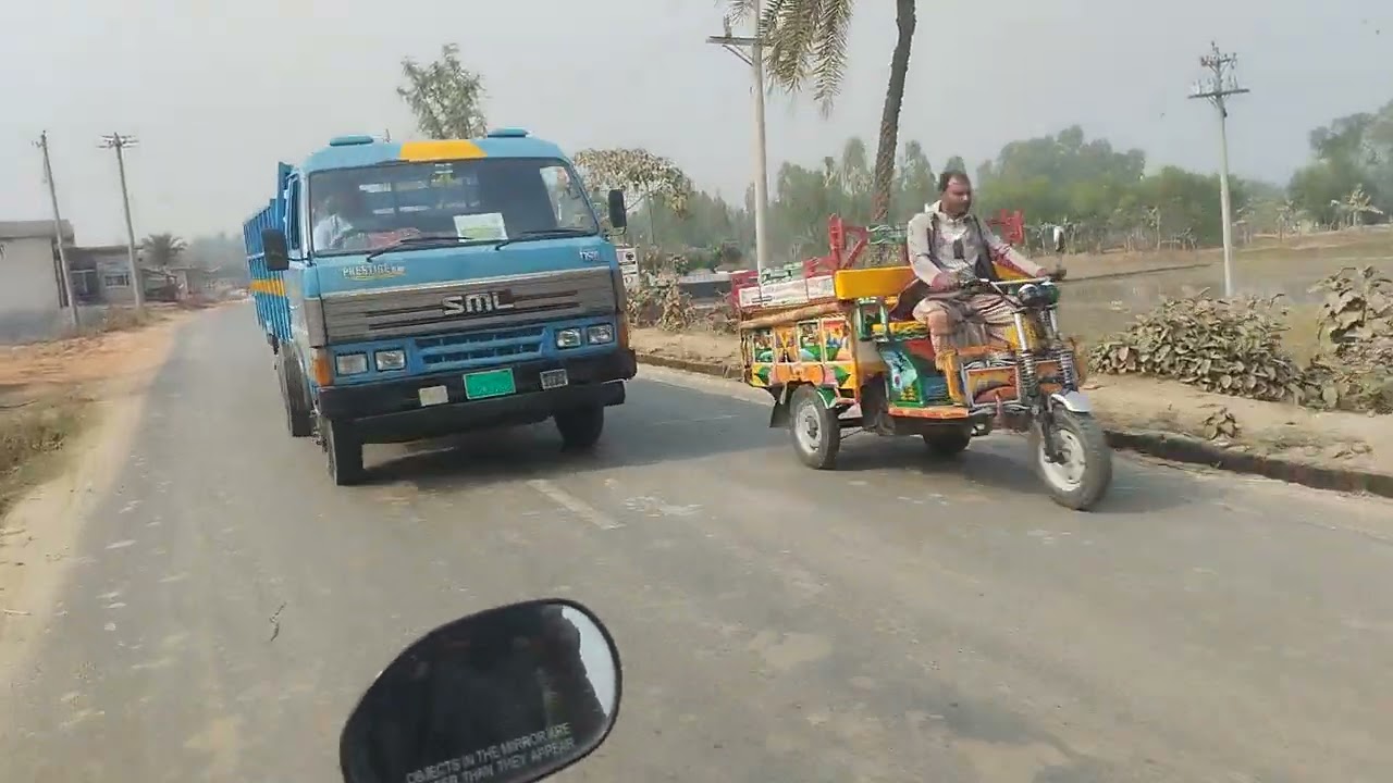 মঙ্গলবাড়ী হইতে ধামইরহাট রোড