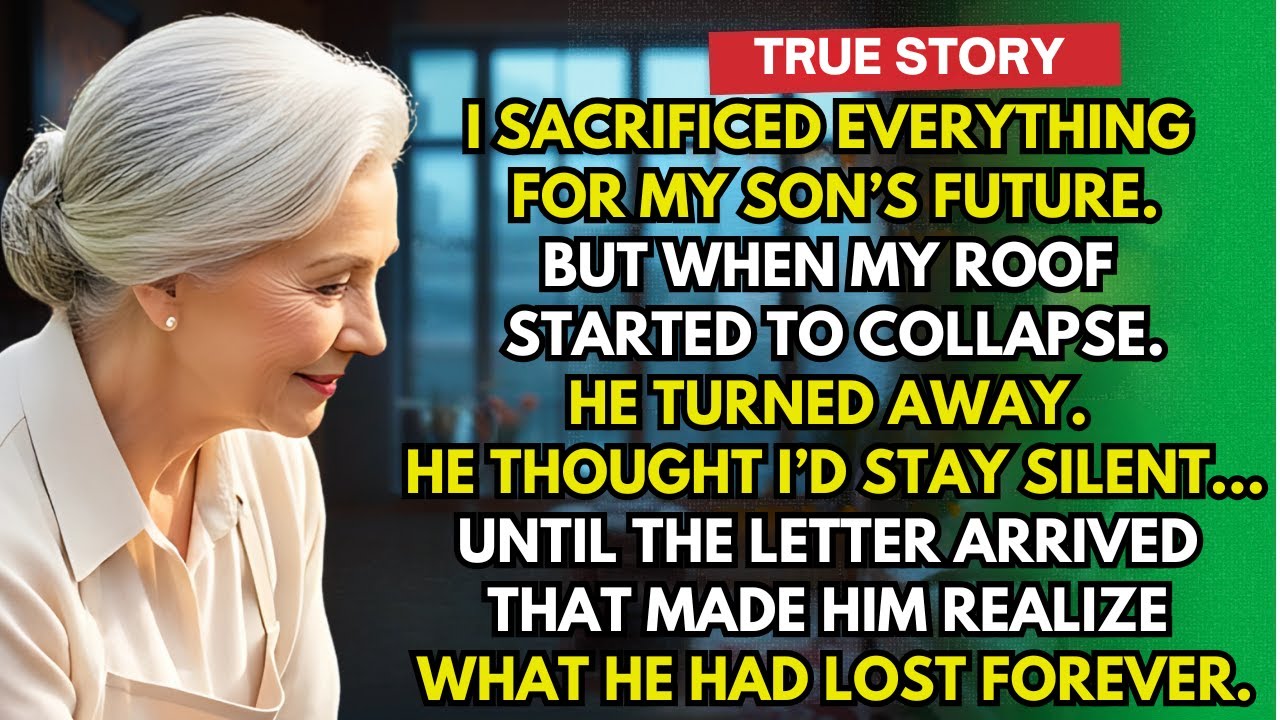 I SACRIFICED EVERYTHING FOR HIM—BUT ONE LETTER MADE HIM SEE WHAT HE LOST FOREVER
