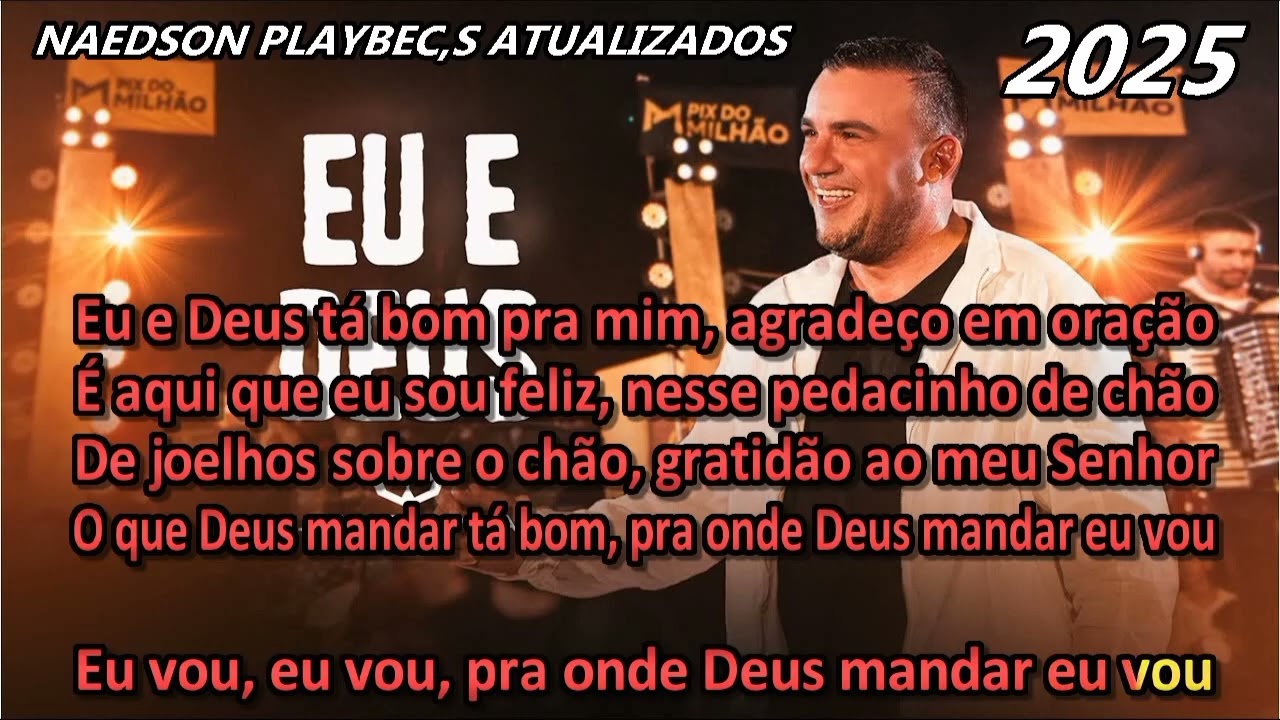 Junior Vianna playback Eu e Deus Naedson Gravações playback,s 2025