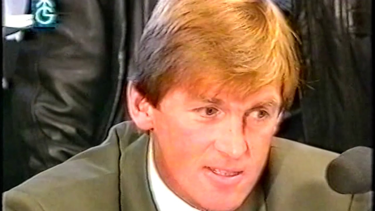 12-10-1991 Blackburn unveil Kenny Dalglish as their new manager