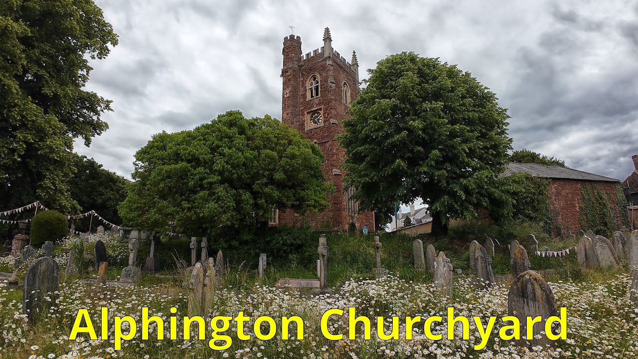 Alphington Churchyards, Devon, UK: A parish on the outskirts of Exeter
