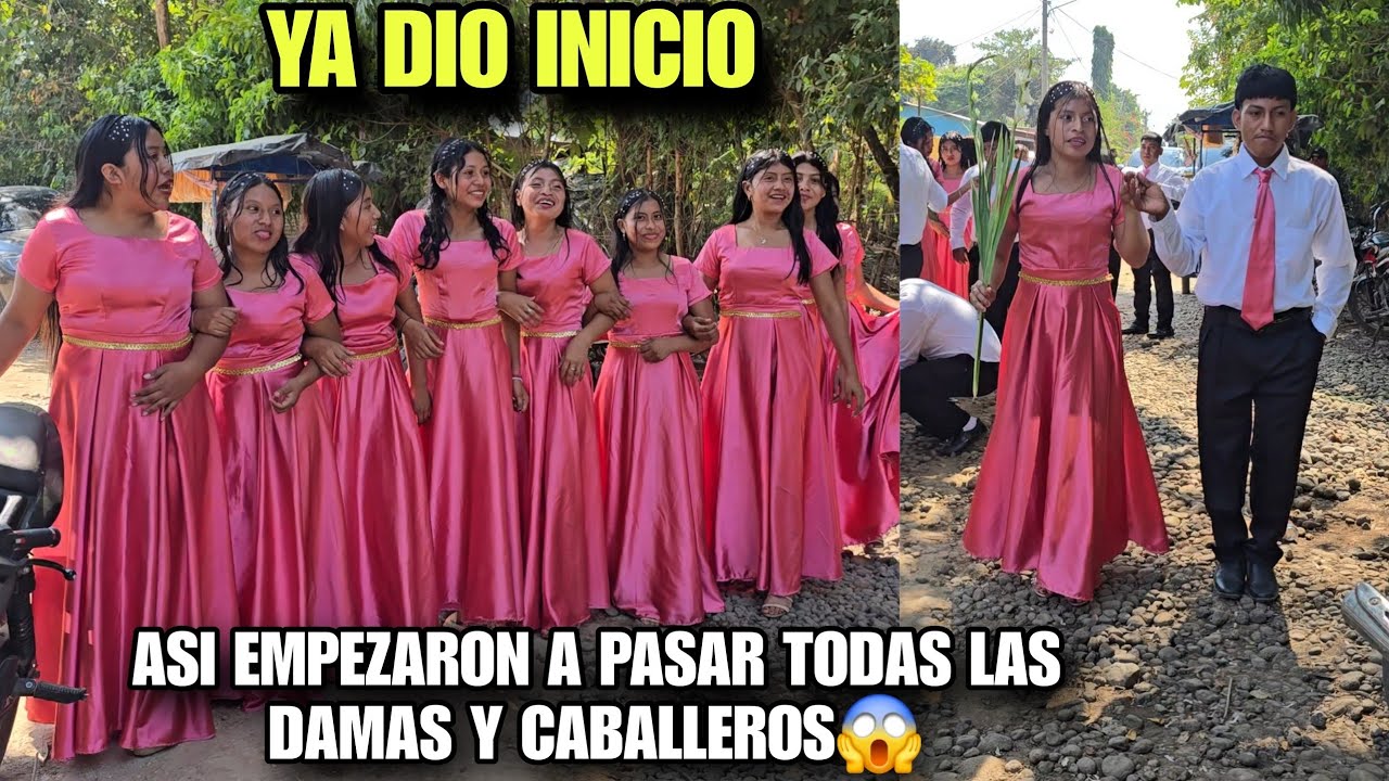 ASI Hicieron Su Gran Entrada Todas Las Damas Y Caballeros A La Boda De EDY Y DAYSI💍Tienes Que Ver😱
