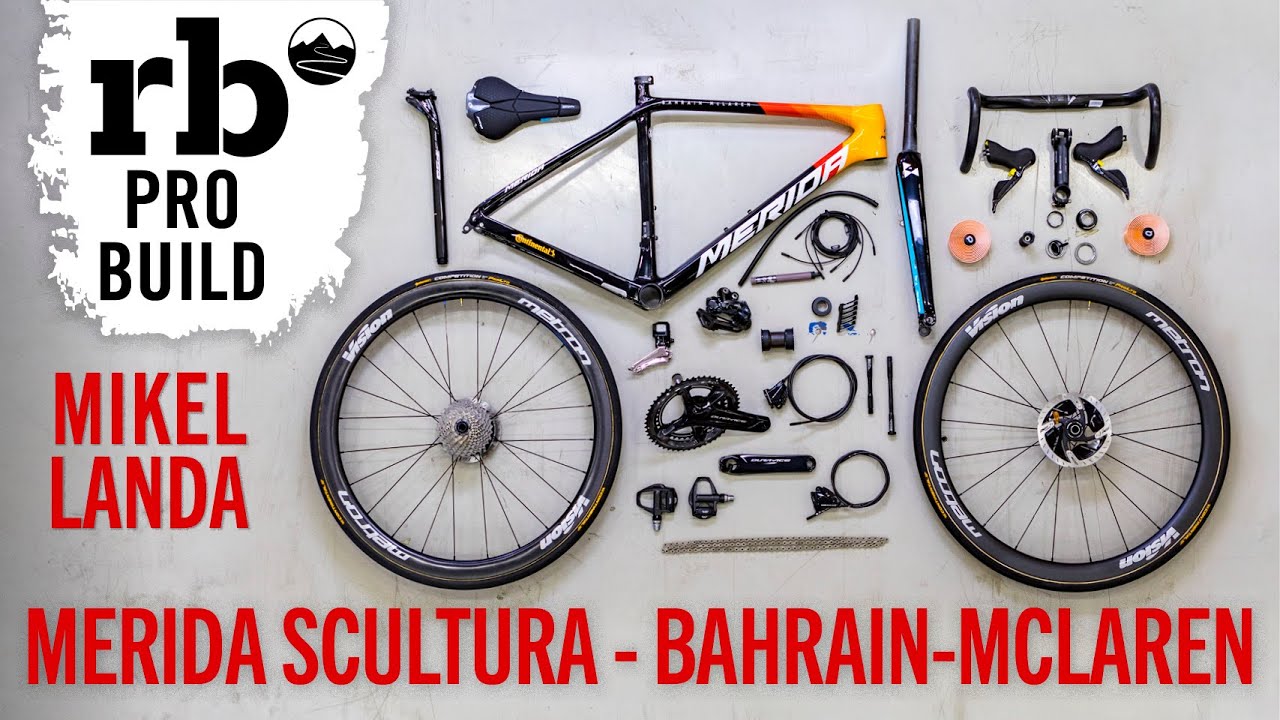 Dreambuild | Merida Scultura 2021 | Team Bahrain McLaren | Mikel Landa | World Tour Teambike