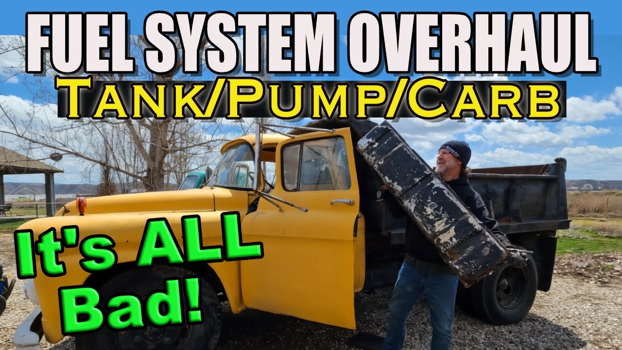 Classic Chevy Dump Truck Revival - Complete Fuel System Restoration!