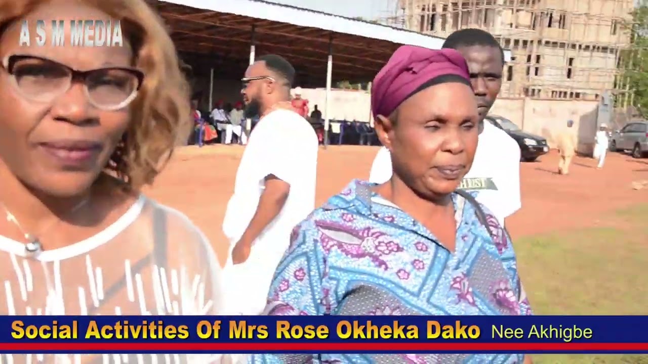 Social Activities Of Mrs Rose Okheka Dako