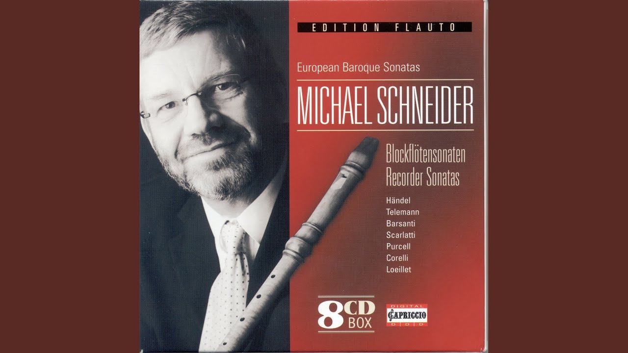 Recorder Sonata in F Major, Op. 1, No. 5: IV. Minuet