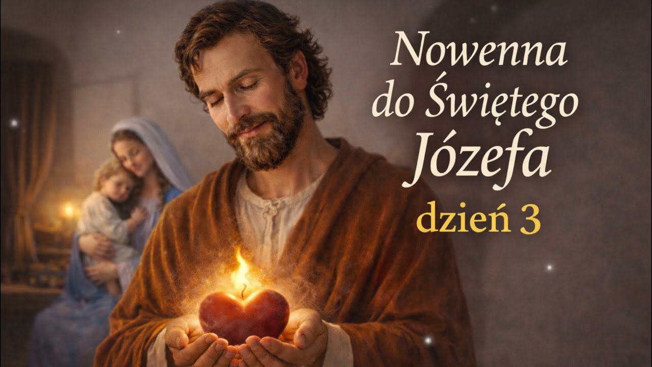 Nowenna do Świętego Józefa – DZIEŃ 3 | Weź moje troski w swoje dłonie | Modlitwa i pieśń