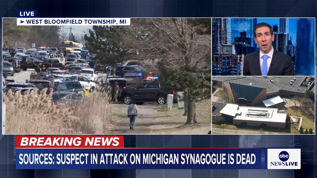 LIVE COVERAGE: Law enforcement responds to active shooter at Michigan synagogue