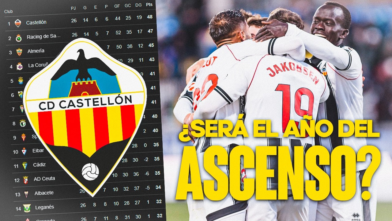 ¿ES EL CD CASTELLÓN CANDIDATO AL ASCENSO ESTA TEMPORADA?