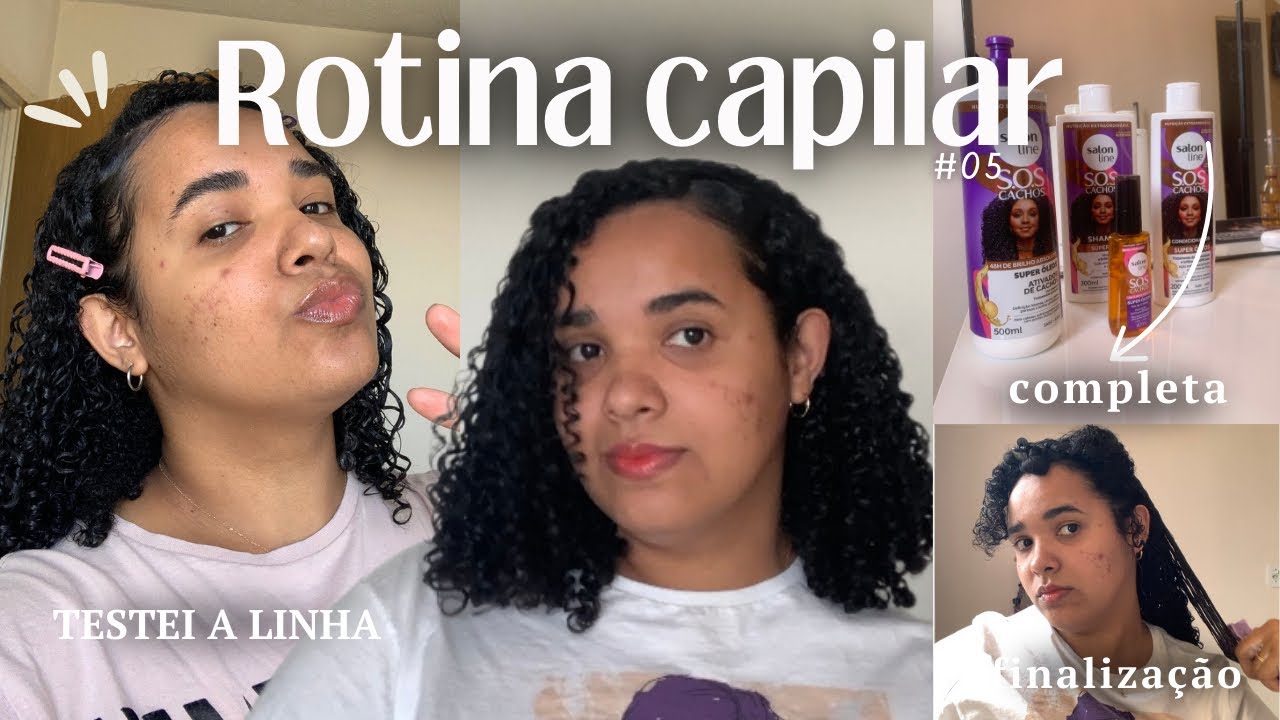 Testei a linha de 12 Óleos da Salon Line nos meus cachos! Brilho e nutrição ou pura propaganda?