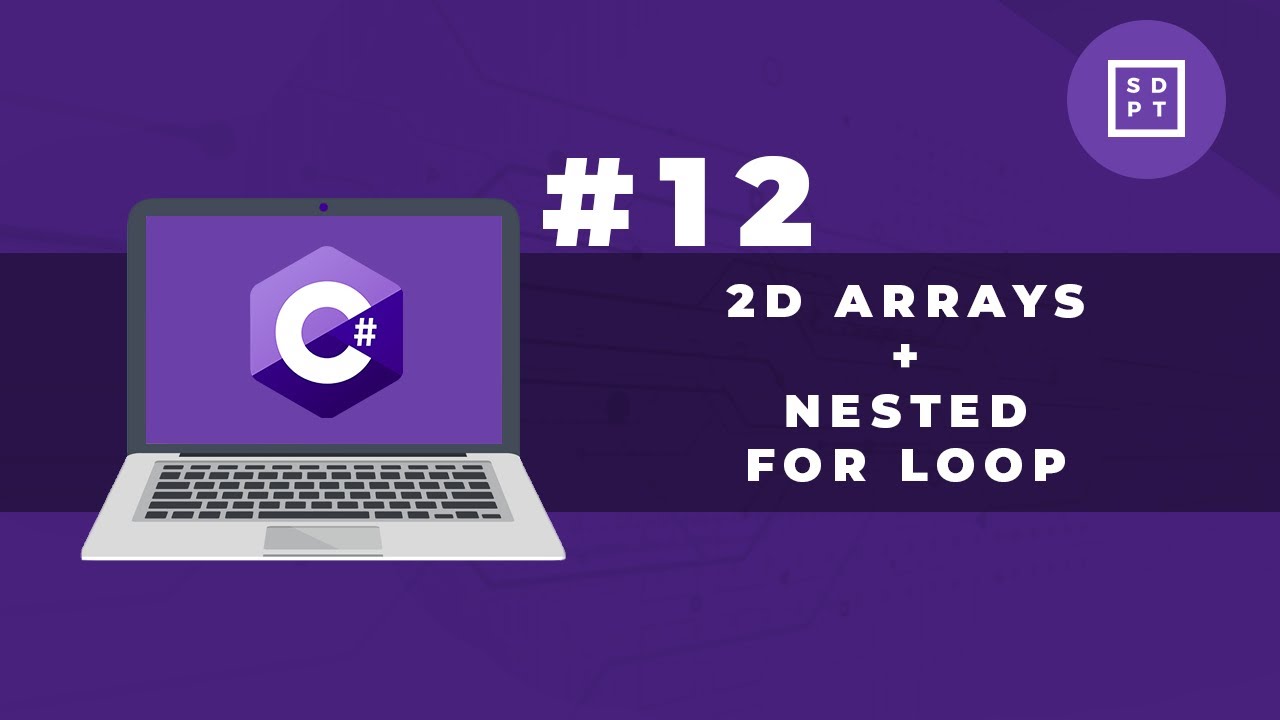 C# Tutorial #12: 2D Arrays + NESTED For Loop | getLength() | Visual Studio | Filipino | Tagalog